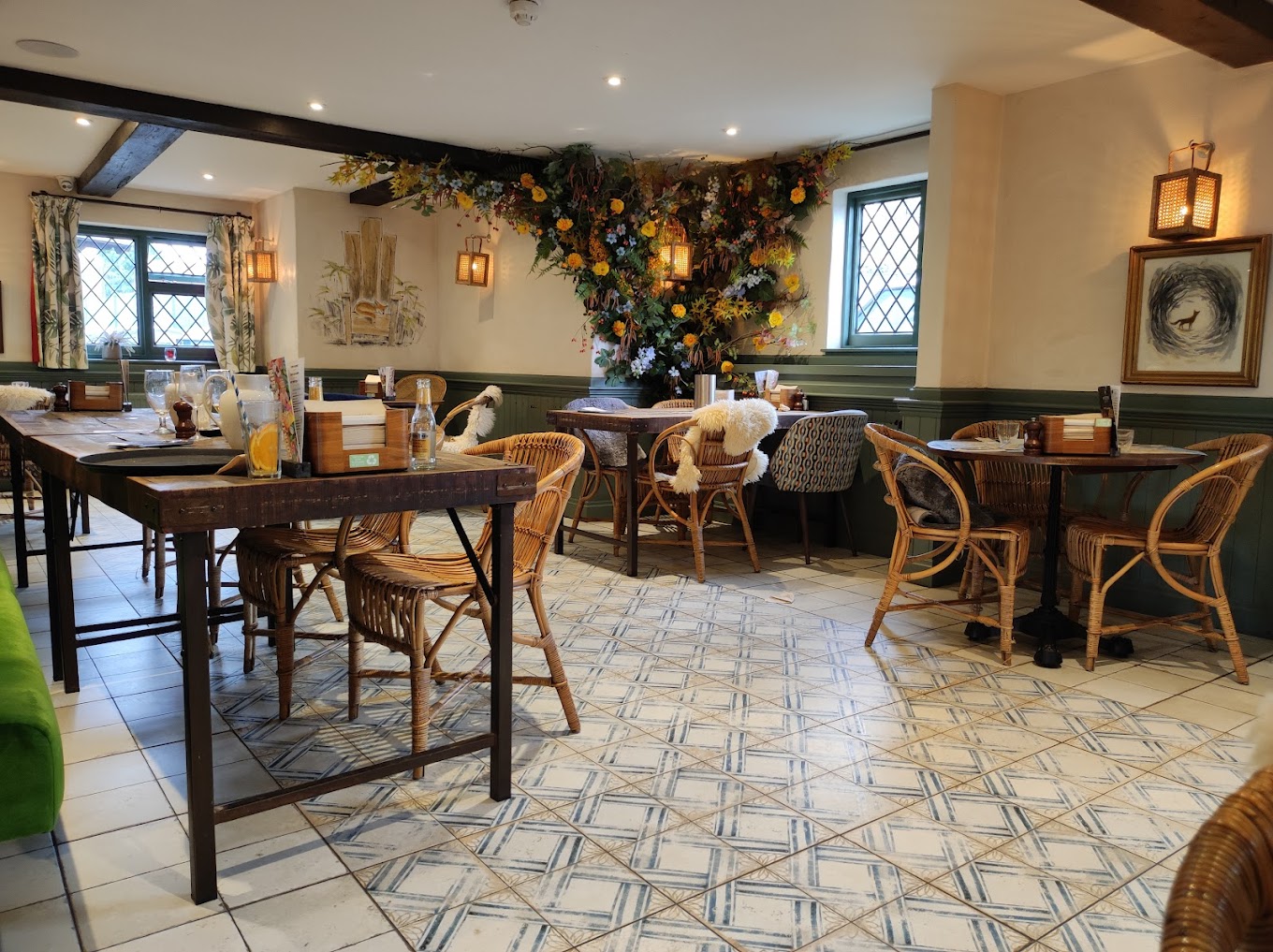 Interior of The Lazy Fox, Mark Cross.